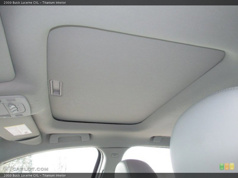 Titanium Interior Sunroof for the 2009 Buick Lucerne CXL #77357275