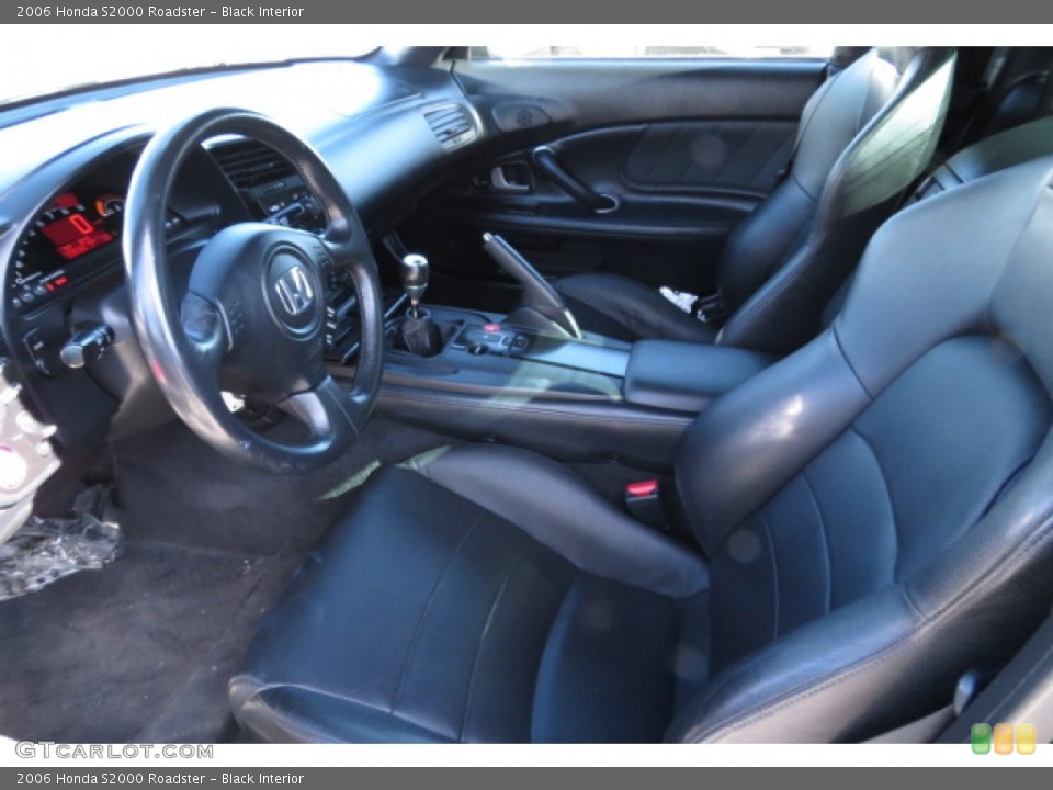 Black Interior Prime Interior for the 2006 Honda S2000 Roadster #77357883