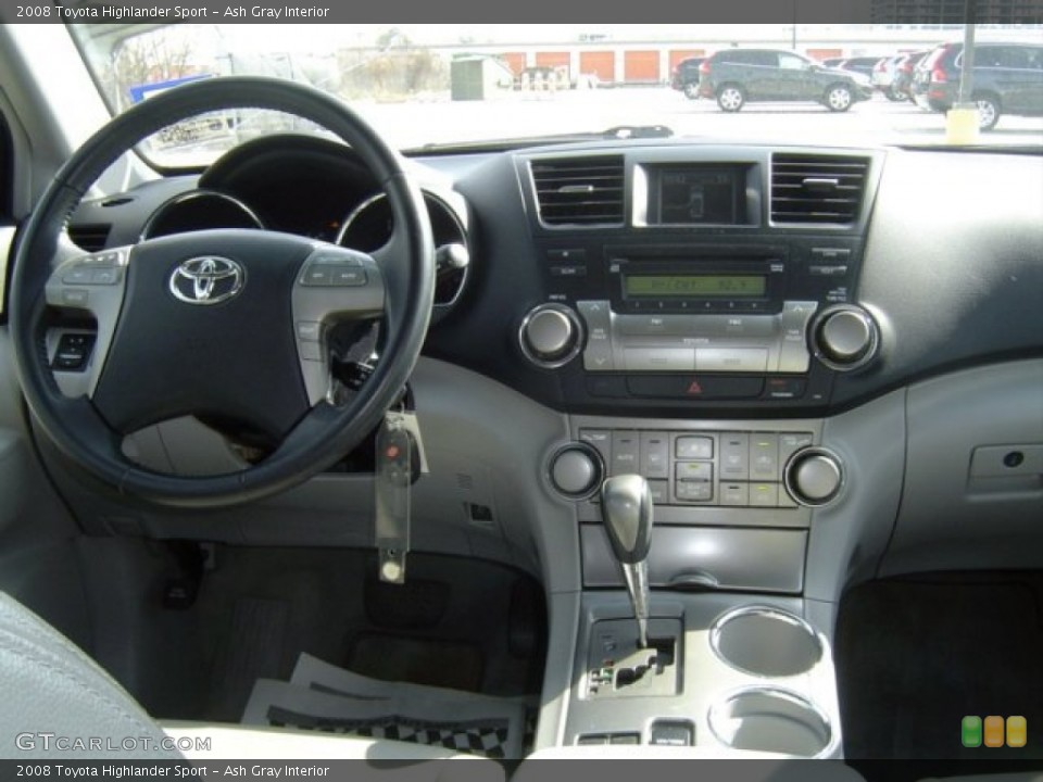 Ash Gray Interior Dashboard for the 2008 Toyota Highlander Sport #77358245