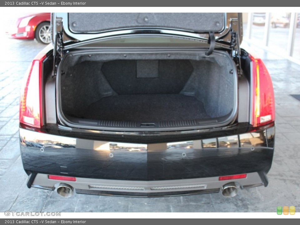 Ebony Interior Trunk for the 2013 Cadillac CTS -V Sedan #77358594