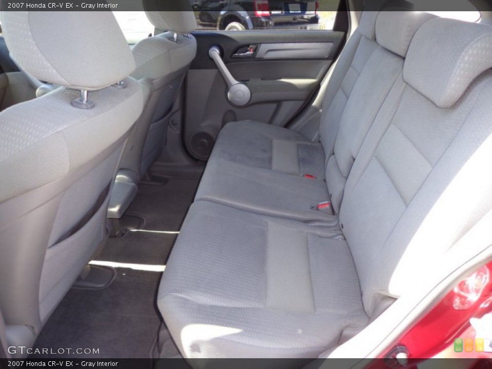 Gray Interior Rear Seat for the 2007 Honda CR-V EX #77358597