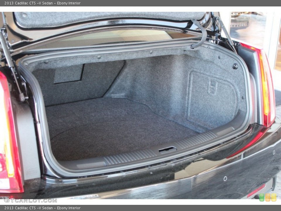 Ebony Interior Trunk for the 2013 Cadillac CTS -V Sedan #77358616