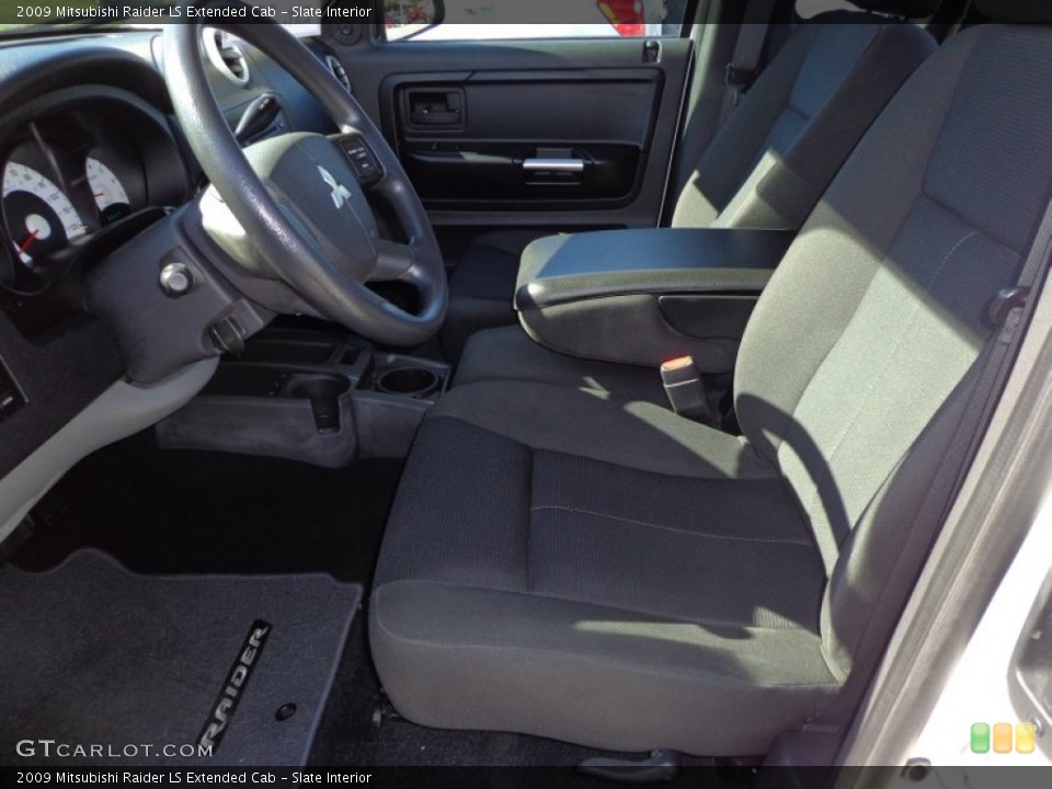 Slate Interior Photo for the 2009 Mitsubishi Raider LS Extended Cab #77359055