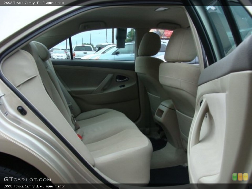 Bisque Interior Rear Seat for the 2008 Toyota Camry LE #77359191