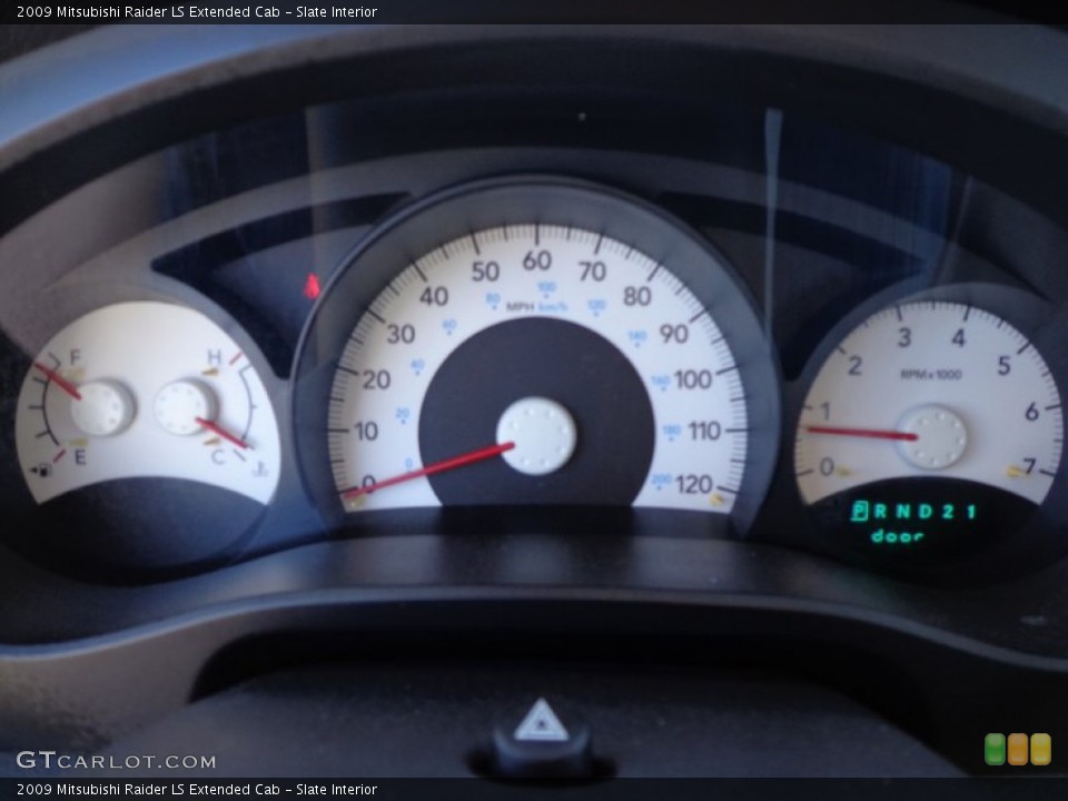Slate Interior Gauges for the 2009 Mitsubishi Raider LS Extended Cab #77359353