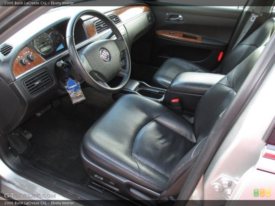 Ebony 2006 Buick LaCrosse Interiors