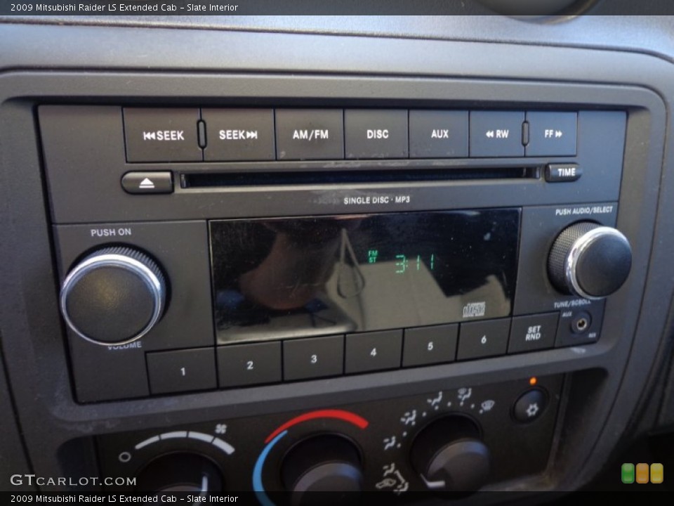 Slate Interior Controls for the 2009 Mitsubishi Raider LS Extended Cab #77359374