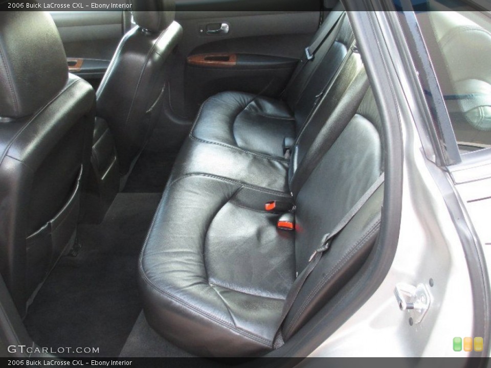 Ebony Interior Rear Seat for the 2006 Buick LaCrosse CXL #77359389