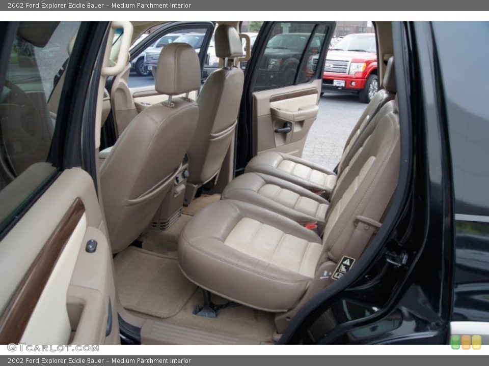 Medium Parchment Interior Rear Seat for the 2002 Ford Explorer Eddie Bauer #77359441