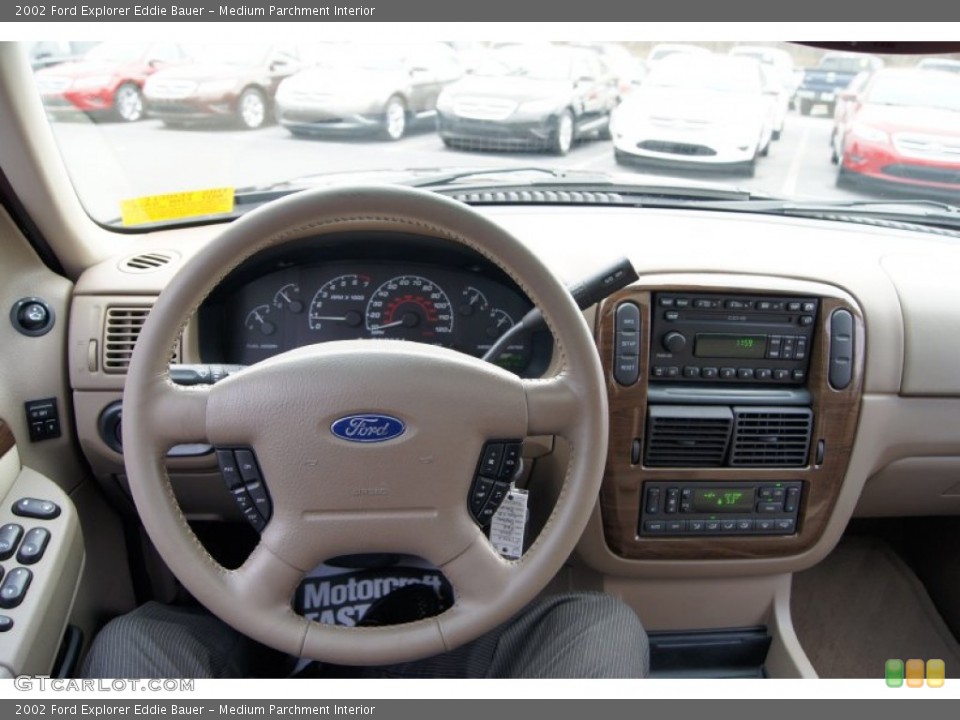 Medium Parchment Interior Dashboard for the 2002 Ford Explorer Eddie Bauer #77359833