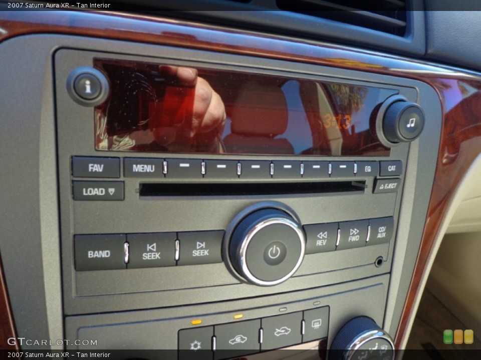 Tan Interior Audio System for the 2007 Saturn Aura XR #77360208