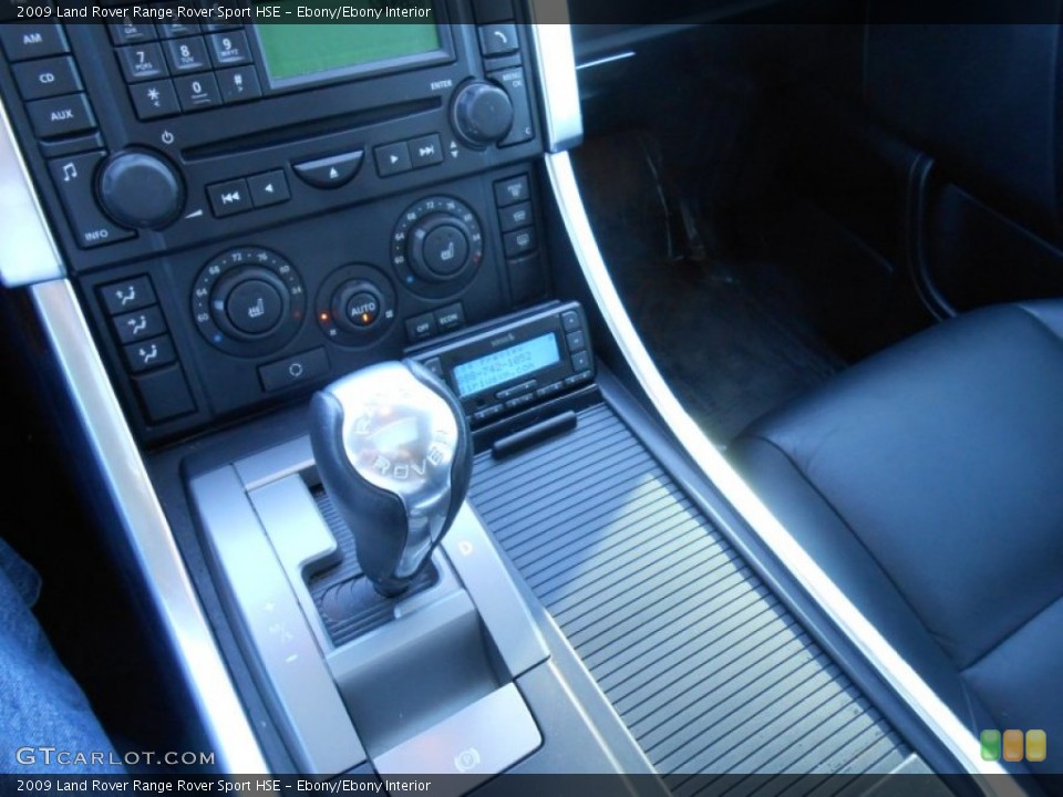 Ebony/Ebony Interior Transmission for the 2009 Land Rover Range Rover Sport HSE #77360902