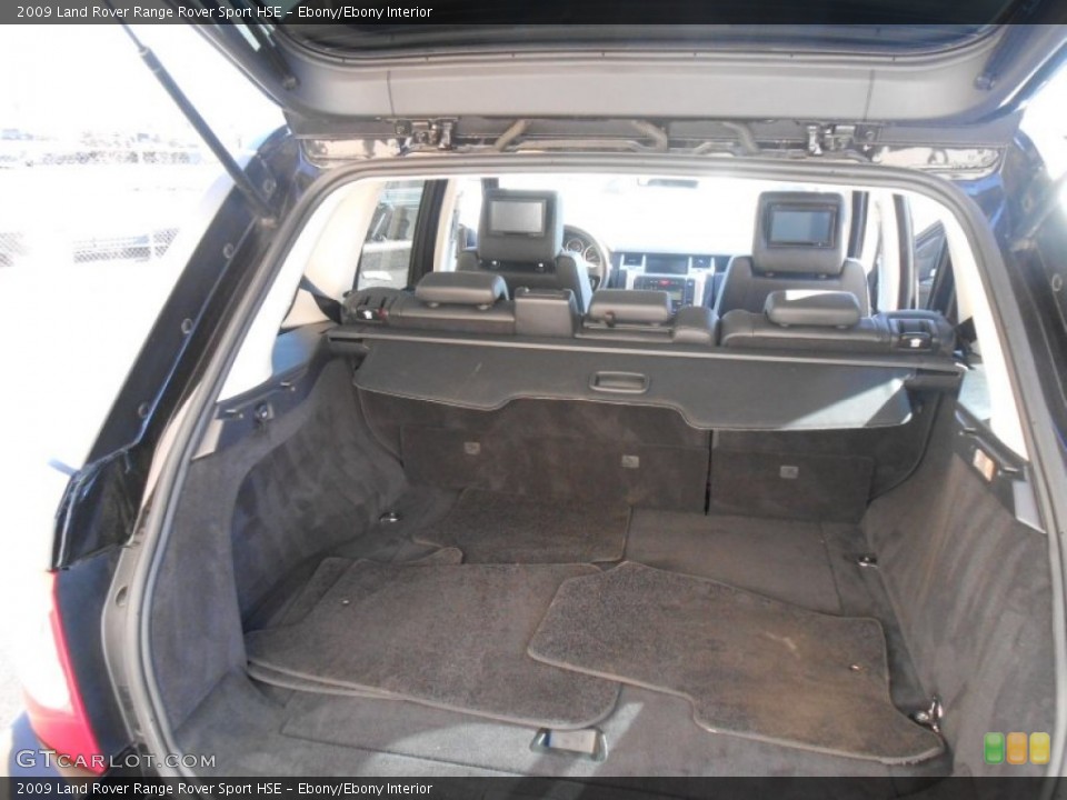 Ebony/Ebony Interior Trunk for the 2009 Land Rover Range Rover Sport HSE #77361015