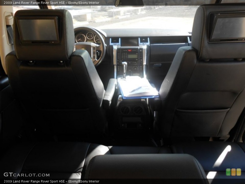 Ebony/Ebony Interior Entertainment System for the 2009 Land Rover Range Rover Sport HSE #77361021