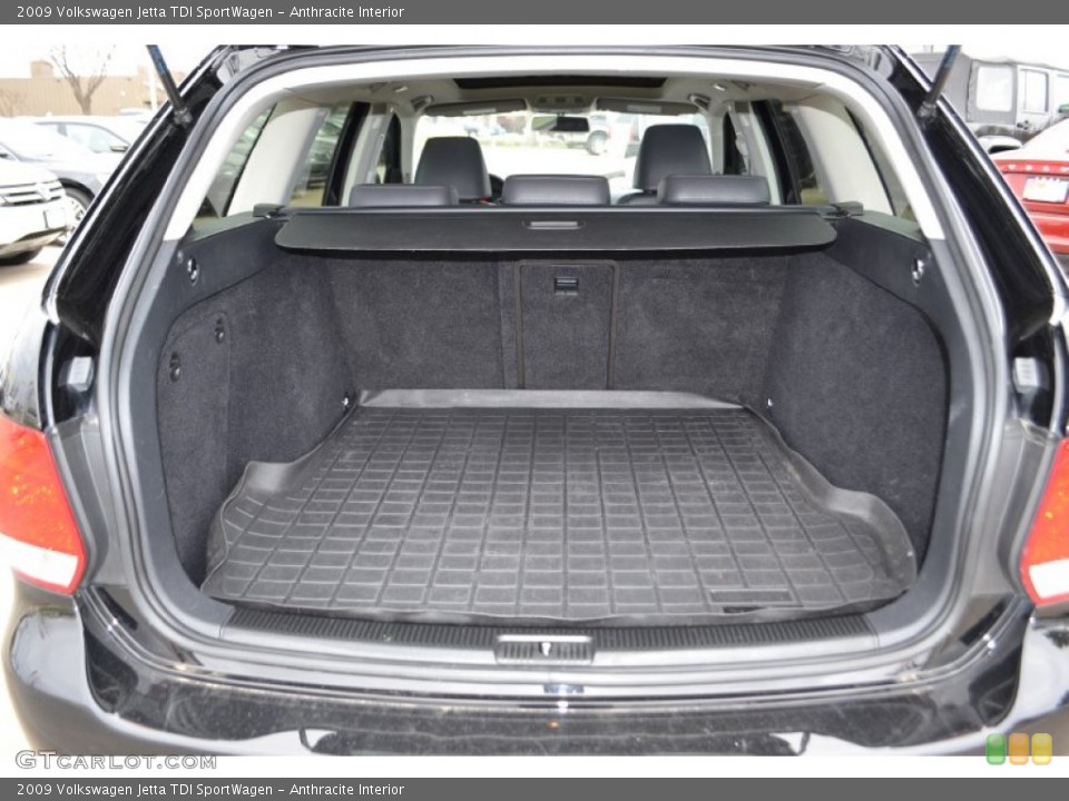 Anthracite Interior Trunk for the 2009 Volkswagen Jetta TDI SportWagen #77361129