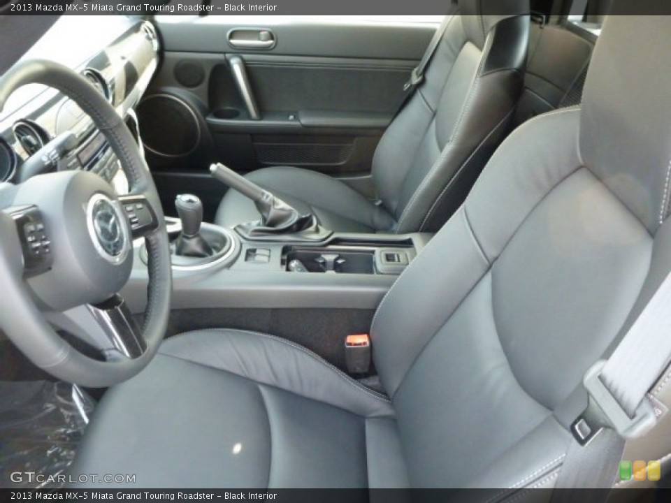 Black Interior Photo for the 2013 Mazda MX-5 Miata Grand Touring Roadster #77362131