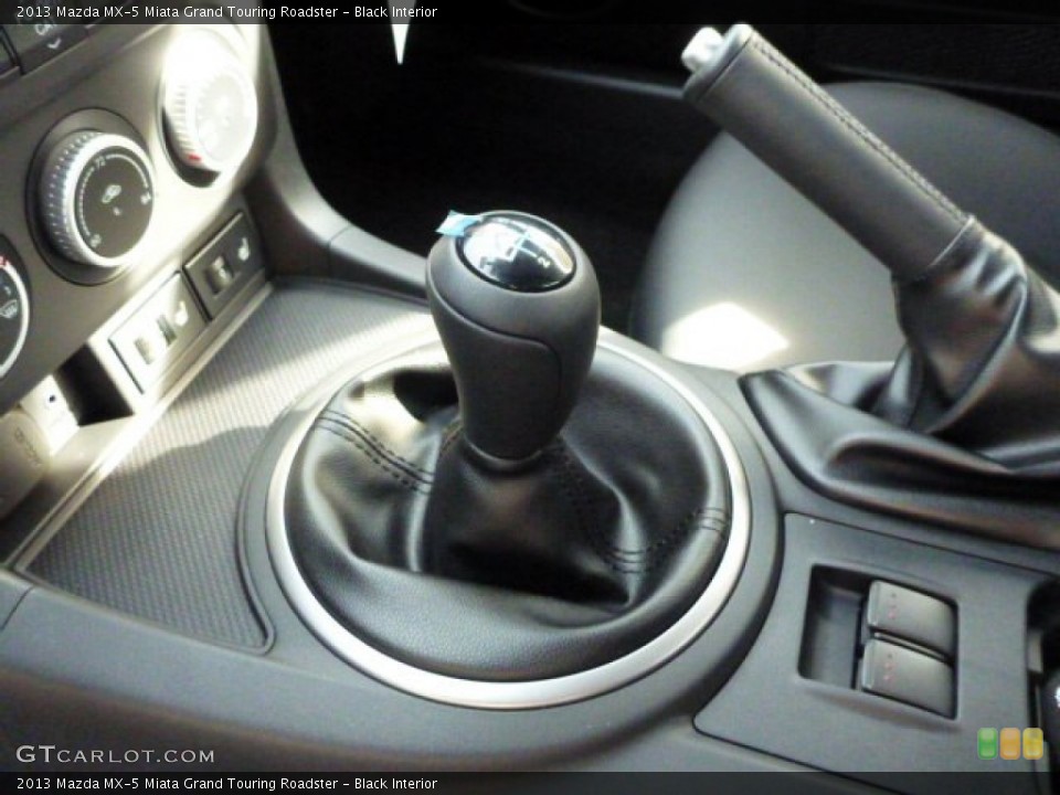 Black Interior Transmission for the 2013 Mazda MX-5 Miata Grand Touring Roadster #77362188
