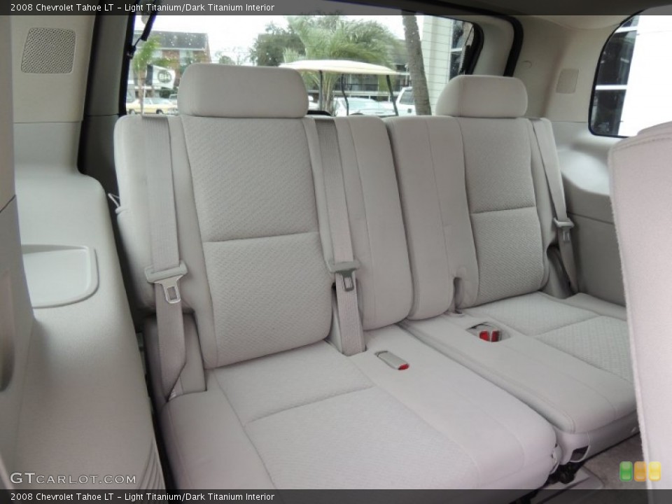 Light Titanium/Dark Titanium Interior Rear Seat for the 2008 Chevrolet Tahoe LT #77363622