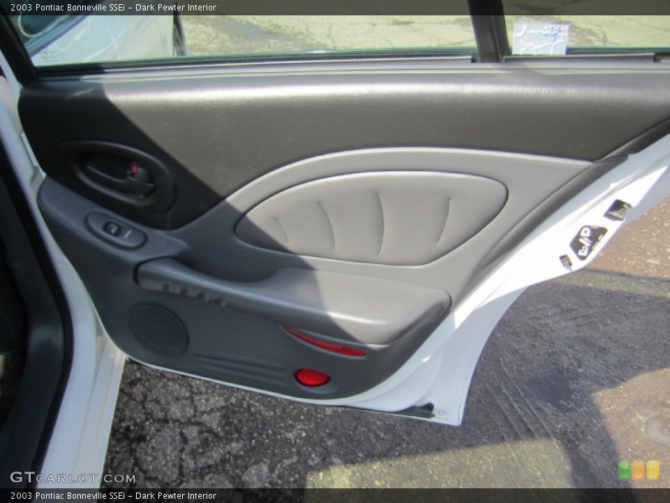 Dark Pewter Interior Door Panel for the 2003 Pontiac Bonneville SSEi #77364018