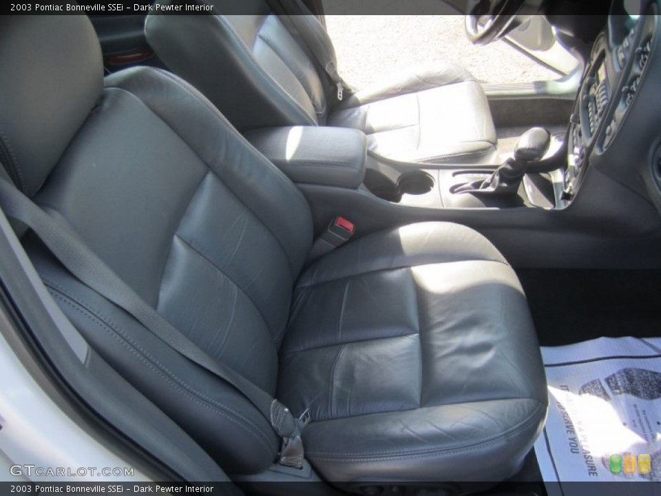 Dark Pewter Interior Front Seat for the 2003 Pontiac Bonneville SSEi #77364045