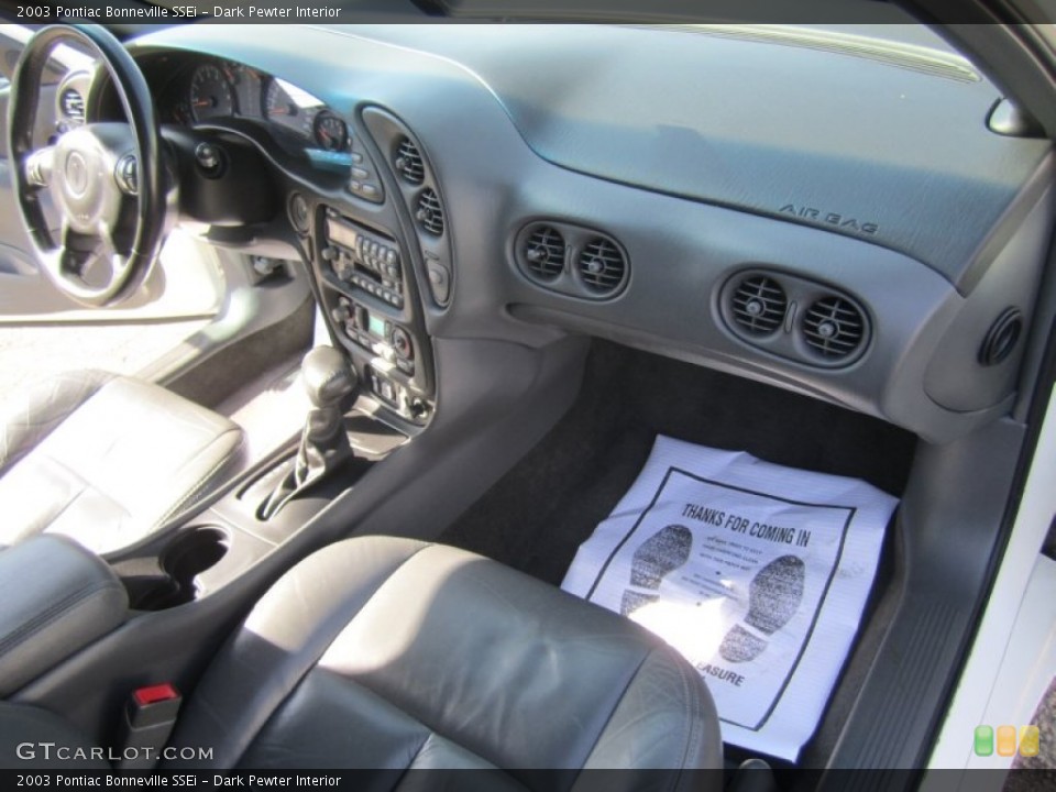 Dark Pewter Interior Dashboard for the 2003 Pontiac Bonneville SSEi #77364066
