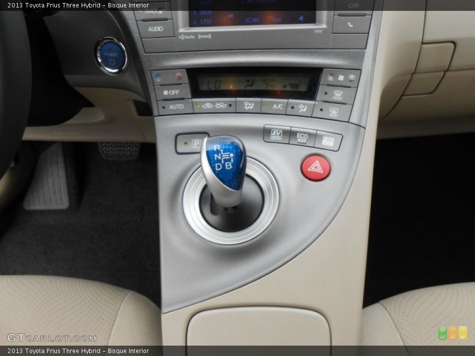 Bisque Interior Transmission for the 2013 Toyota Prius Three Hybrid #77364093