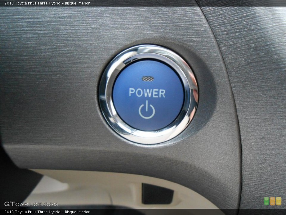 Bisque Interior Controls for the 2013 Toyota Prius Three Hybrid #77364114