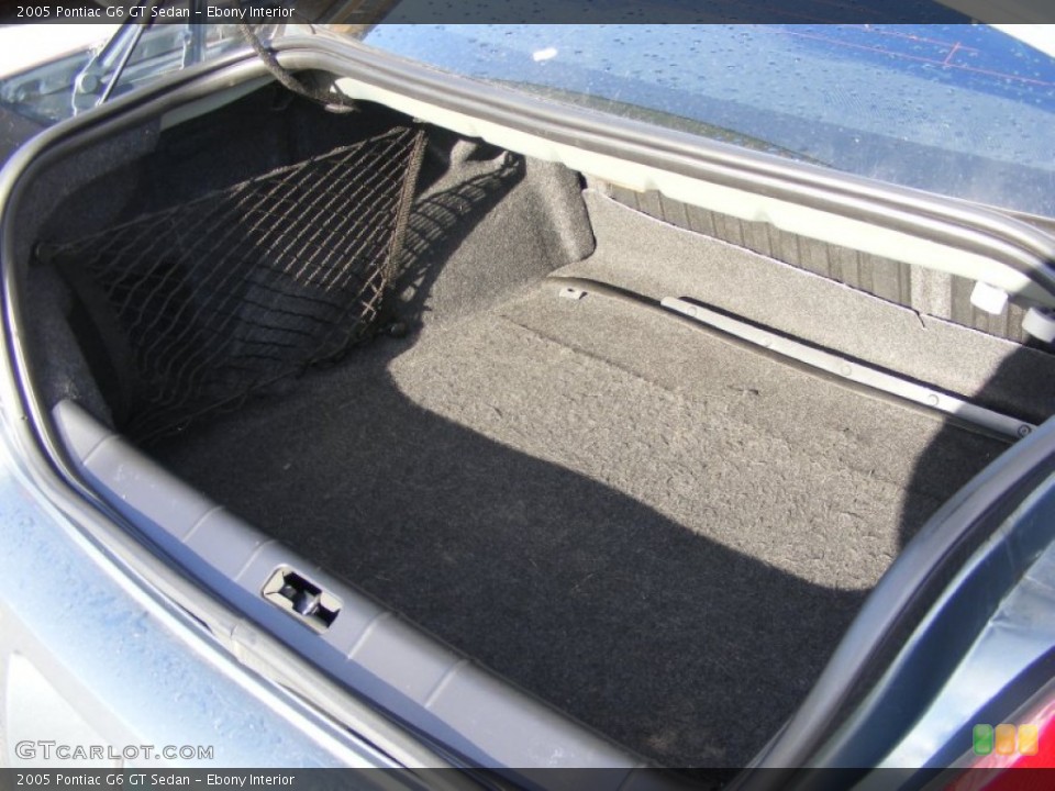 Ebony Interior Trunk for the 2005 Pontiac G6 GT Sedan #77365317