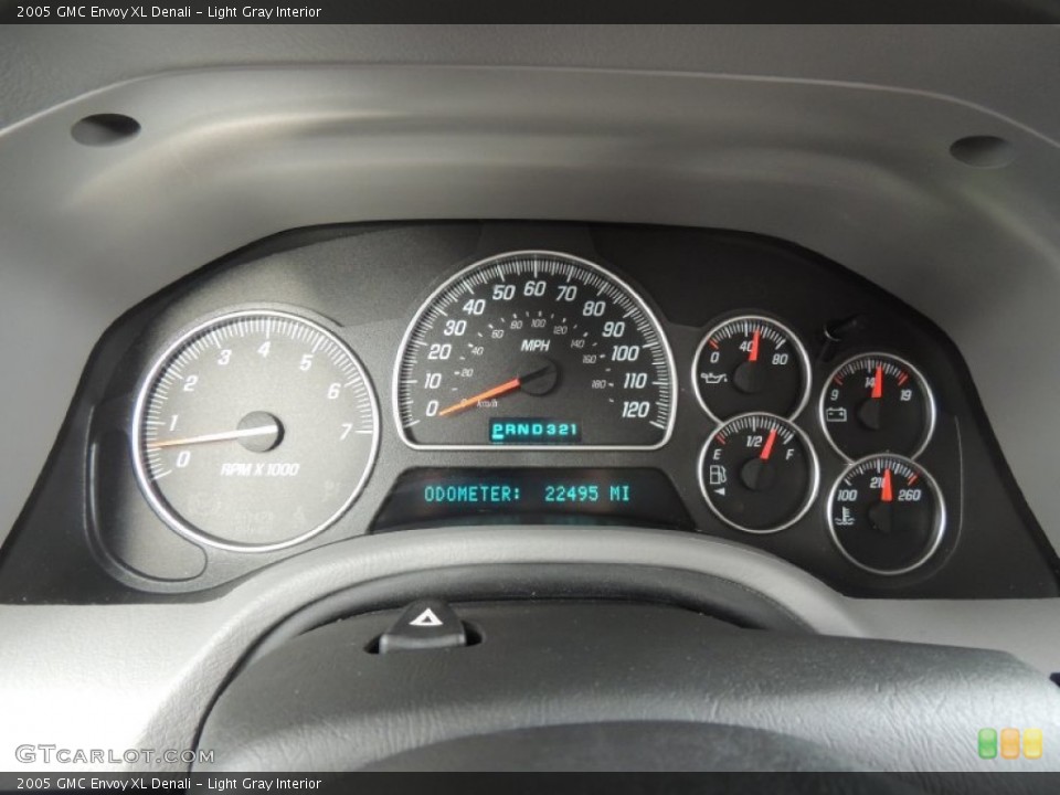 Light Gray Interior Gauges for the 2005 GMC Envoy XL Denali #77365659