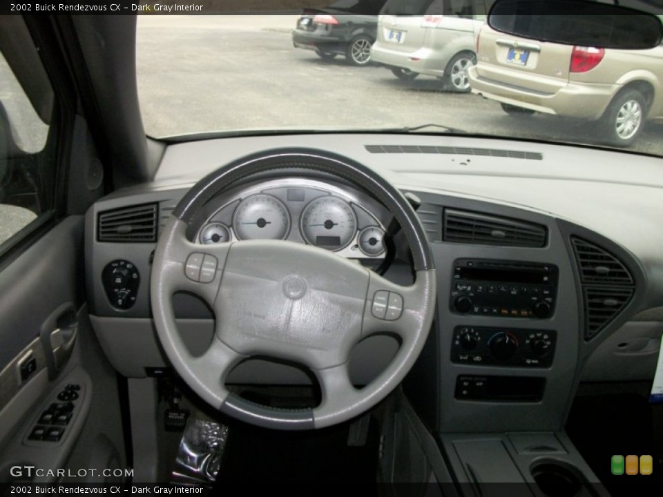 Dark Gray Interior Dashboard for the 2002 Buick Rendezvous CX #77366108