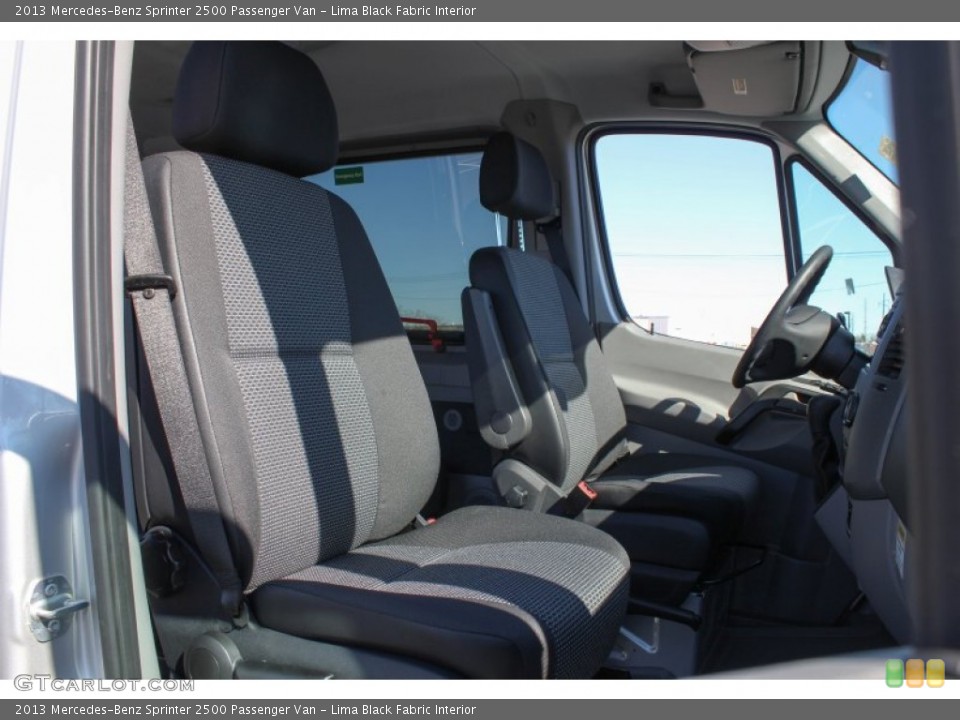 Lima Black Fabric Interior Photo for the 2013 Mercedes-Benz Sprinter 2500 Passenger Van #77366162