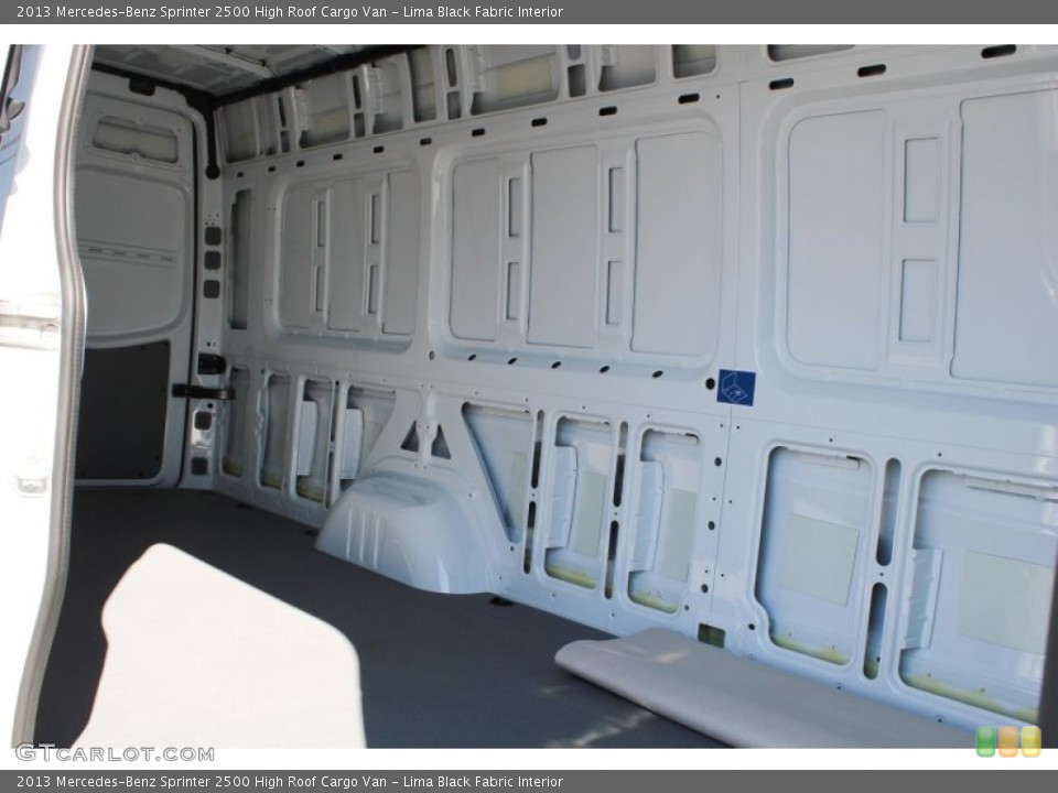 Lima Black Fabric Interior Photo for the 2013 Mercedes-Benz Sprinter 2500 High Roof Cargo Van #77366670