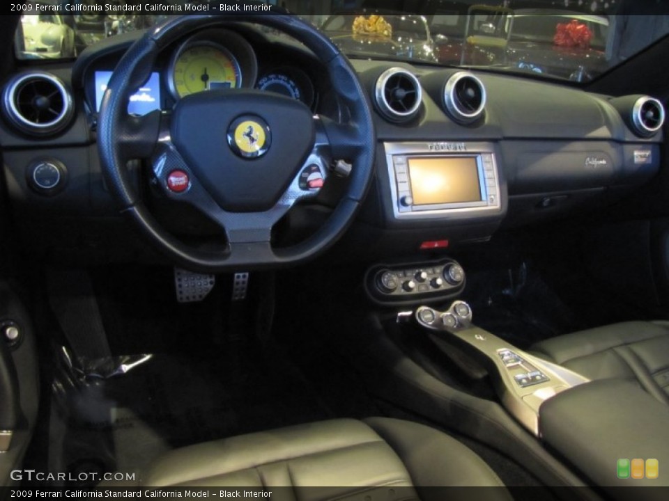 Black Interior Dashboard for the 2009 Ferrari California  #77366745