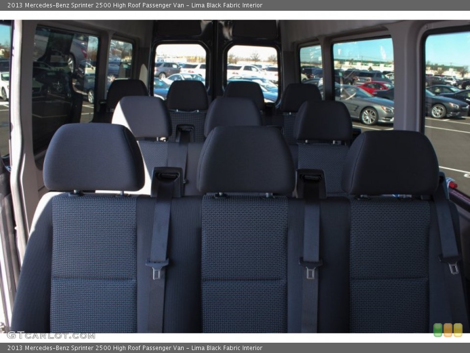 Lima Black Fabric Interior Photo for the 2013 Mercedes-Benz Sprinter 2500 High Roof Passenger Van #77367091