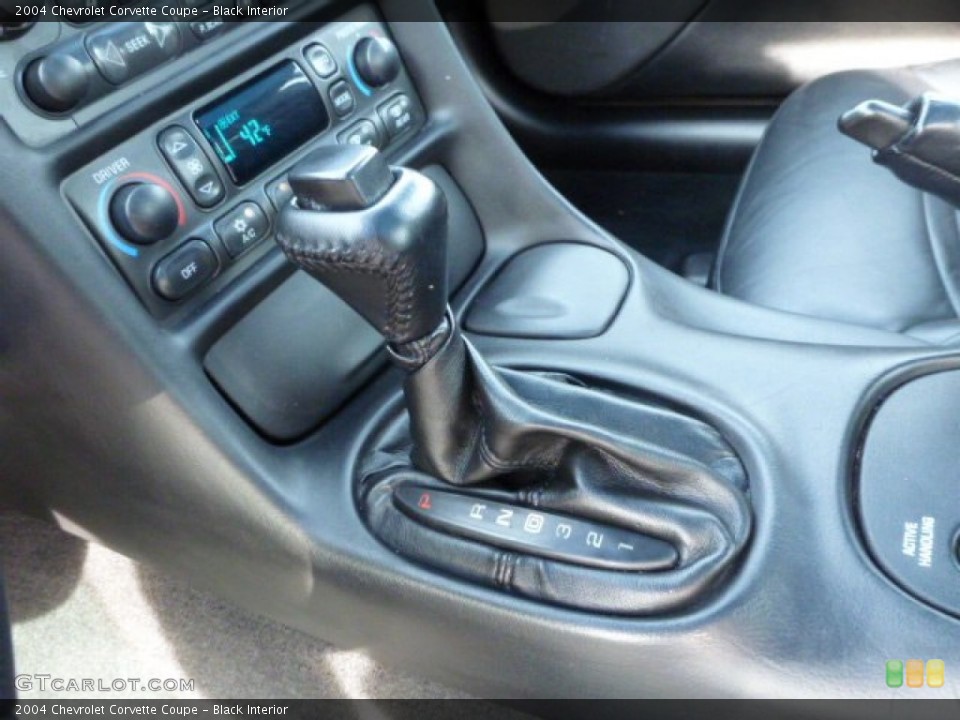 Black Interior Transmission for the 2004 Chevrolet Corvette Coupe #77368881