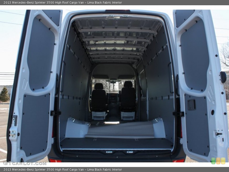Lima Black Fabric Interior Trunk for the 2013 Mercedes-Benz Sprinter 3500 High Roof Cargo Van #77368916
