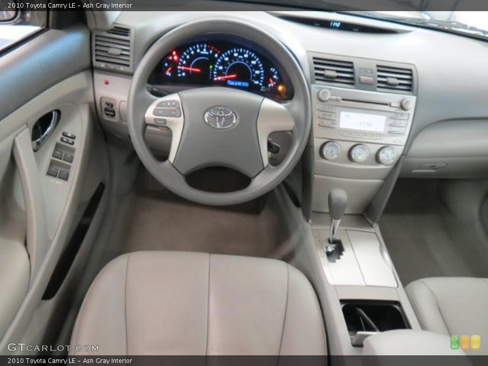 Ash Gray Interior Dashboard for the 2010 Toyota Camry LE #77369148