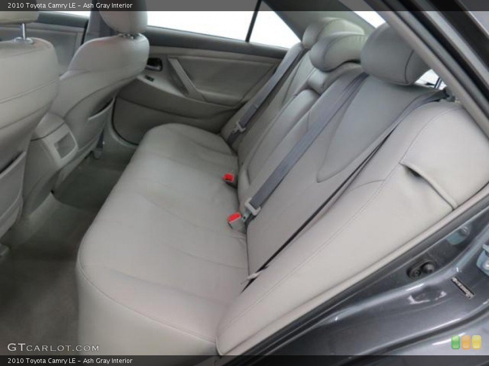 Ash Gray Interior Rear Seat for the 2010 Toyota Camry LE #77369169