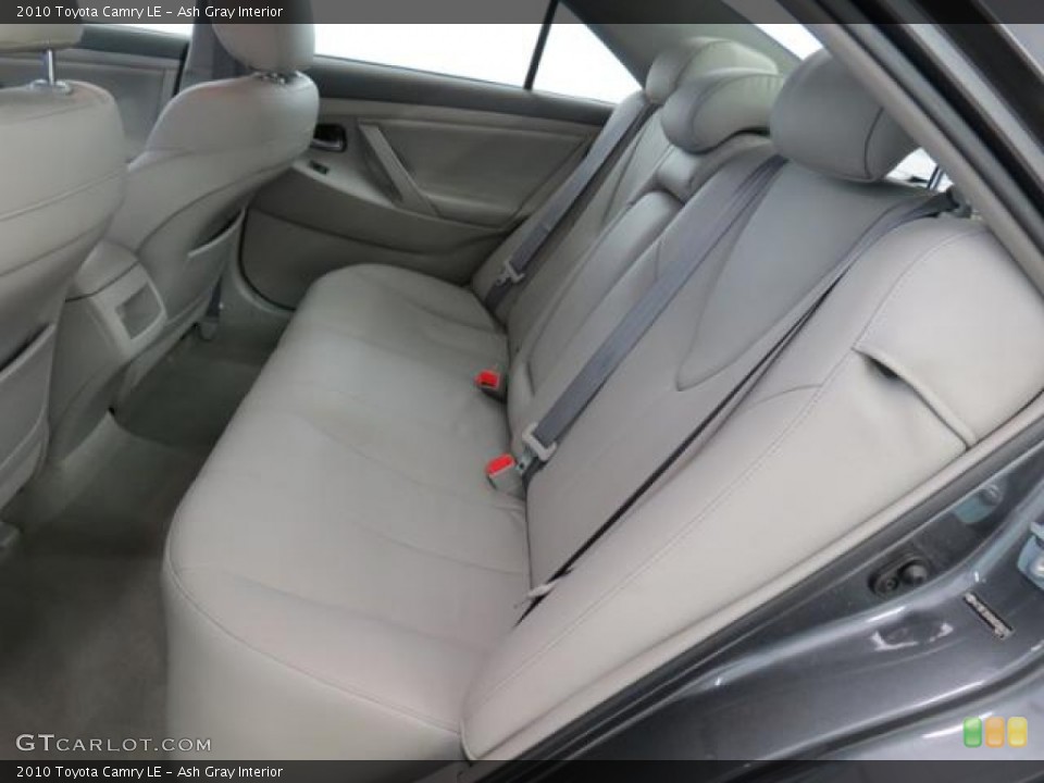 Ash Gray Interior Rear Seat for the 2010 Toyota Camry LE #77369169