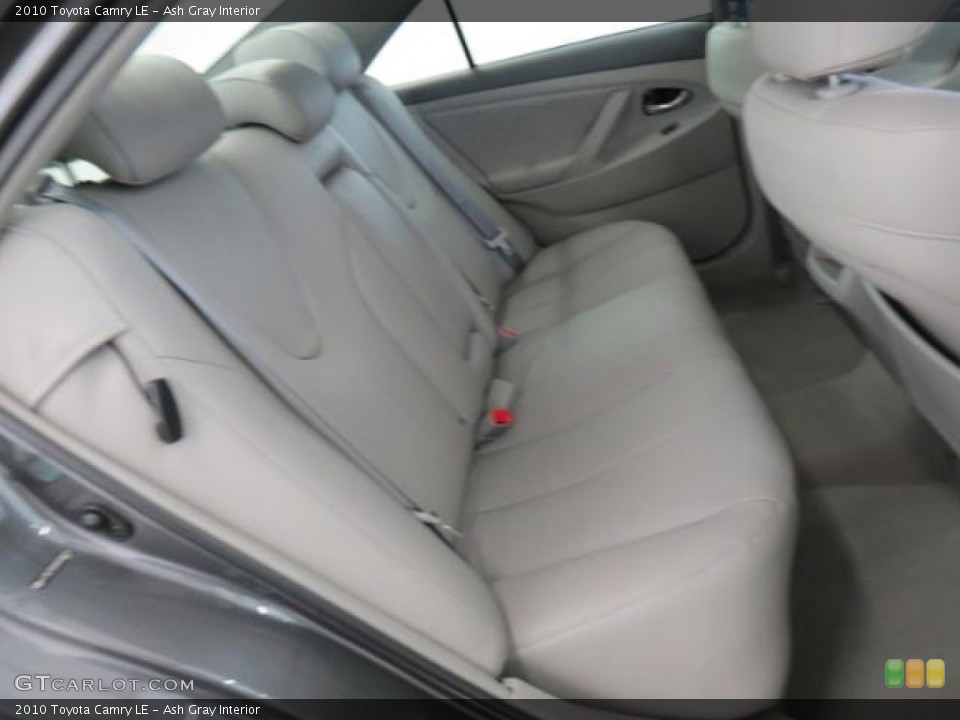 Ash Gray Interior Rear Seat for the 2010 Toyota Camry LE #77369479