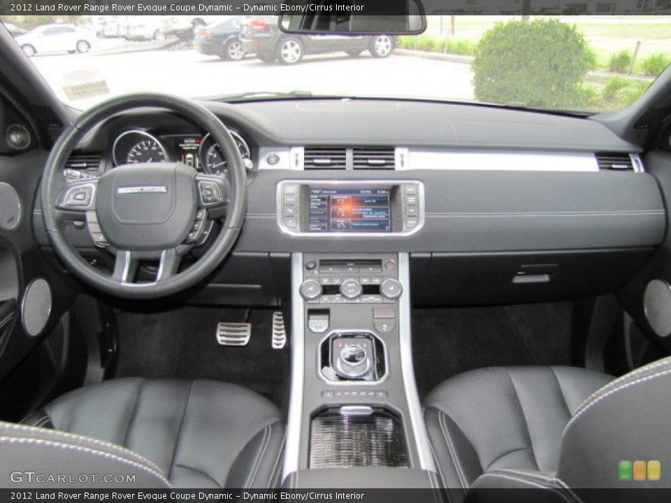 Dynamic Ebony/Cirrus Interior Dashboard for the 2012 Land Rover Range Rover Evoque Coupe Dynamic #77369598