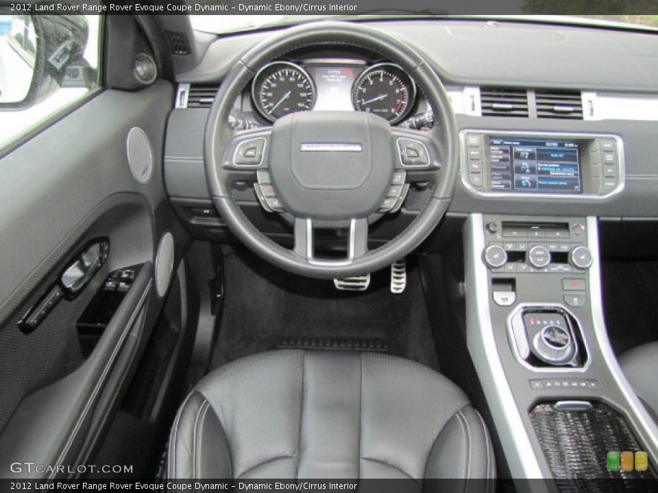 Dynamic Ebony/Cirrus Interior Dashboard for the 2012 Land Rover Range Rover Evoque Coupe Dynamic #77369817