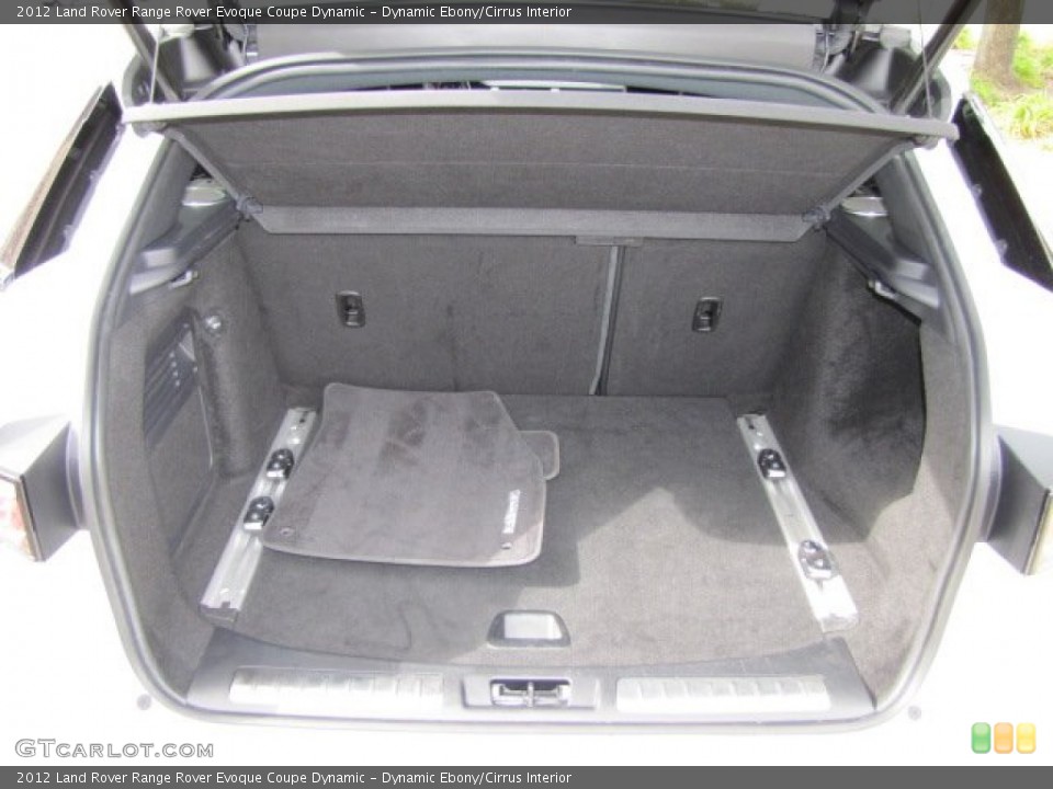 Dynamic Ebony/Cirrus Interior Trunk for the 2012 Land Rover Range Rover Evoque Coupe Dynamic #77370059