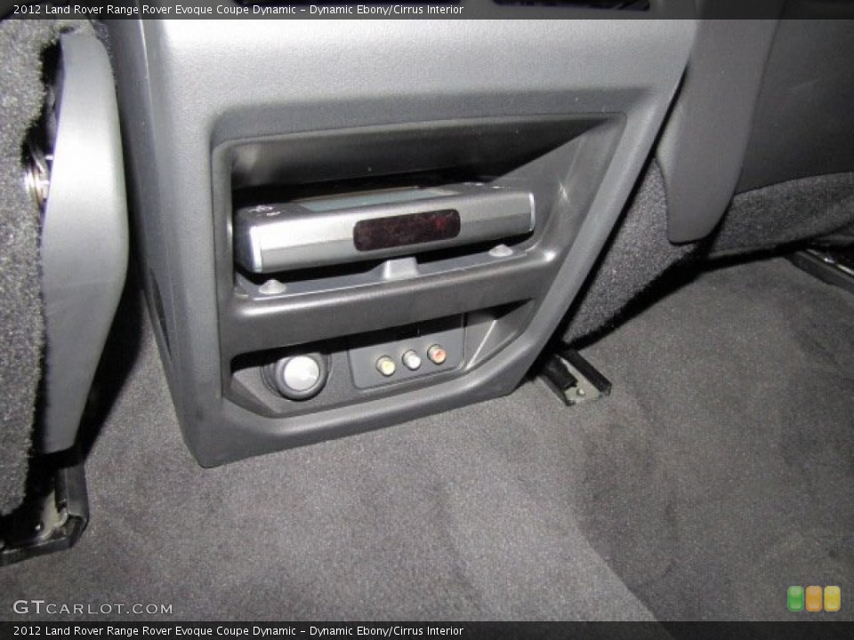 Dynamic Ebony/Cirrus Interior Entertainment System for the 2012 Land Rover Range Rover Evoque Coupe Dynamic #77370231