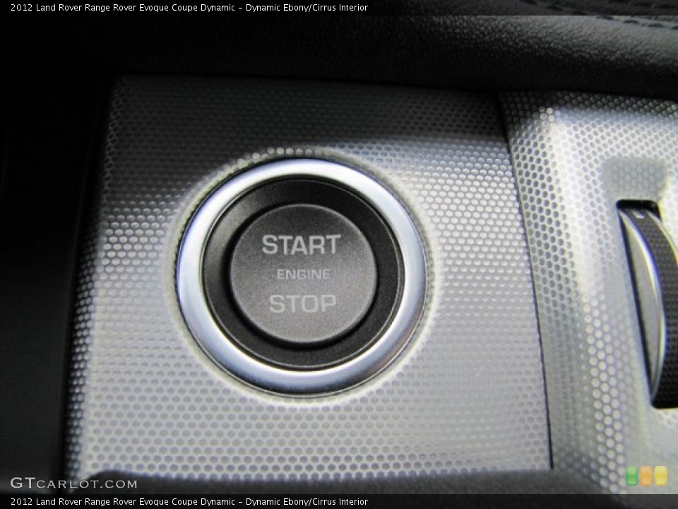 Dynamic Ebony/Cirrus Interior Controls for the 2012 Land Rover Range Rover Evoque Coupe Dynamic #77370276