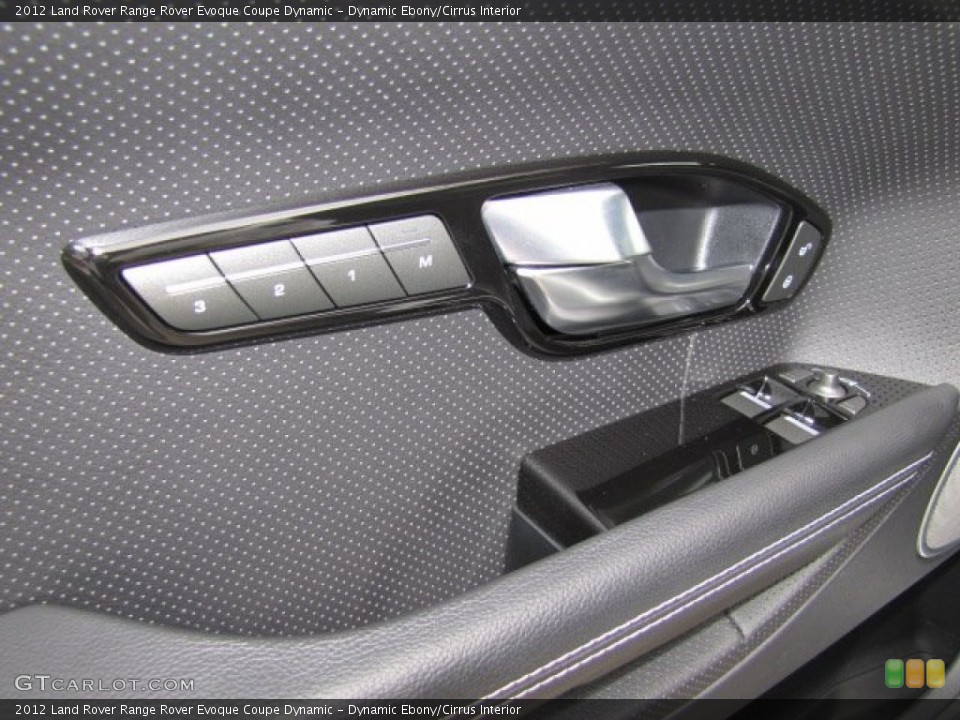 Dynamic Ebony/Cirrus Interior Controls for the 2012 Land Rover Range Rover Evoque Coupe Dynamic #77370390