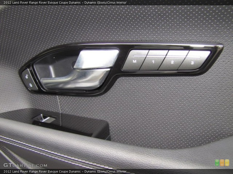 Dynamic Ebony/Cirrus Interior Controls for the 2012 Land Rover Range Rover Evoque Coupe Dynamic #77370438