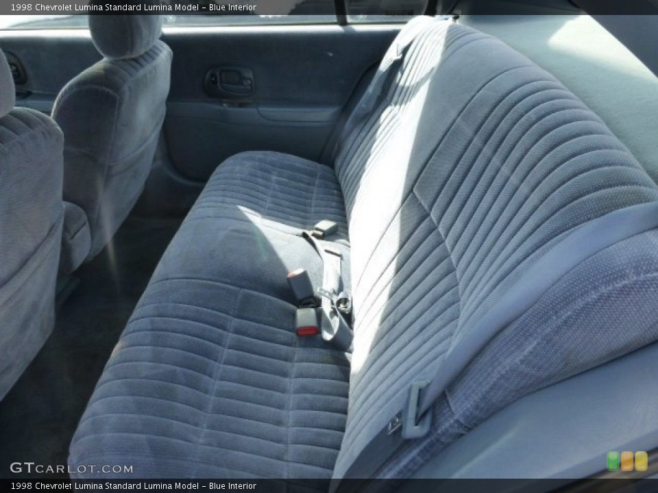 Blue Interior Rear Seat for the 1998 Chevrolet Lumina  #77370822