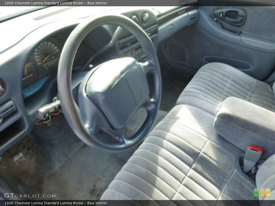 Blue 1998 Chevrolet Lumina Interiors