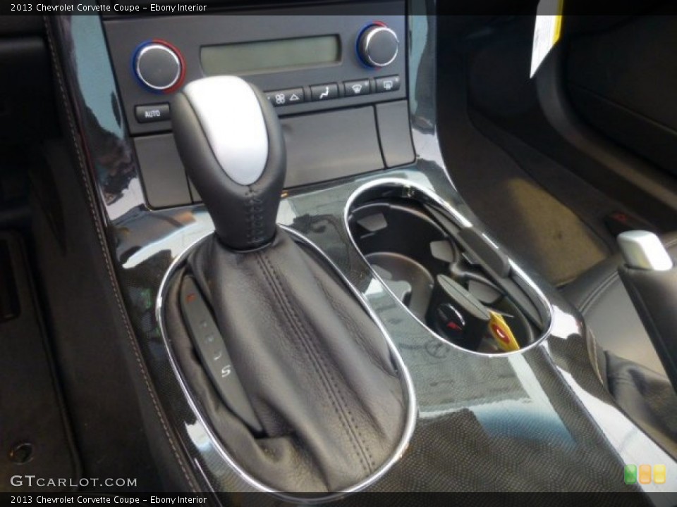 Ebony Interior Transmission for the 2013 Chevrolet Corvette Coupe #77372294